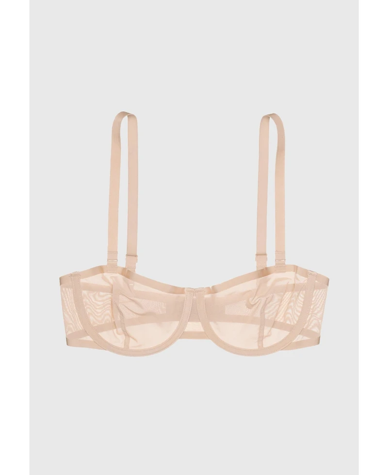 Cuup Women's The Balconette - Mesh Bra