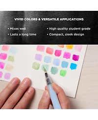 Sakura, 24 Assorted Watercolors Field Sketch Set with Brush