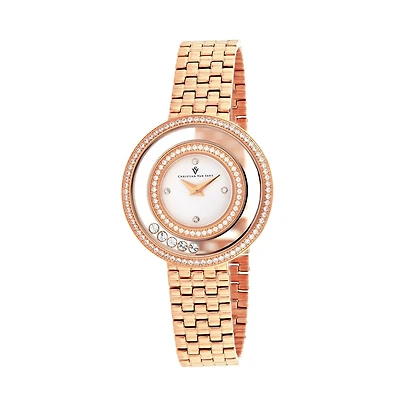 Christian Van Sant Women's Gracieuse White Dial Watch