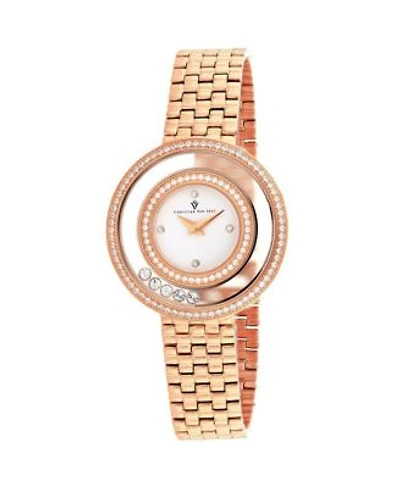 Christian Van Sant Womens Gracieuse White Dial Watch Cv4832