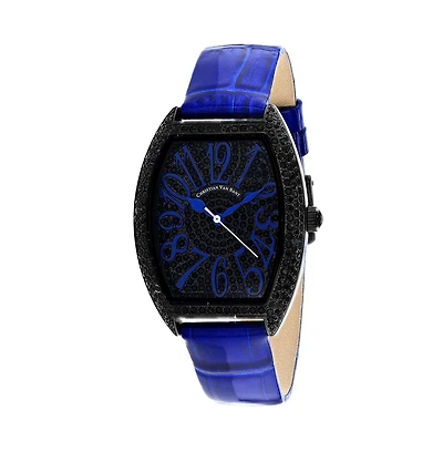 Christian Van Sant Women's Elegant Black Dial Watch - CV4824