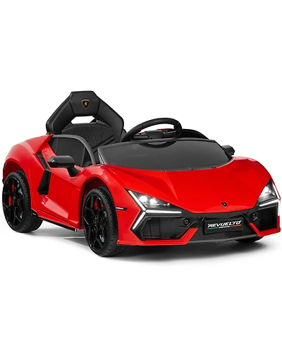 Best Choice Products Kids 12V Ride-On Car Officially Licensed Lamborghini Revuelto w/ Remote, Led Lights