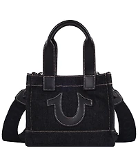 True Religion Mini Denim Tote