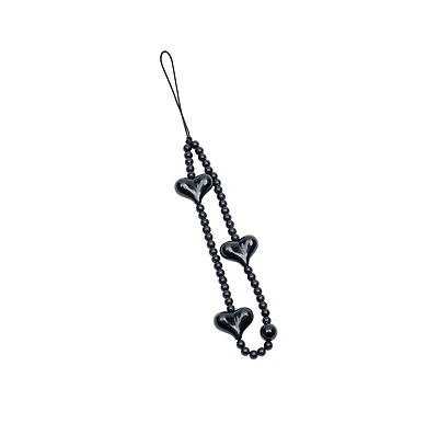 Auramma Black Heart Charm