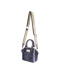 True Religion Frayed Denim Mini Satchel
