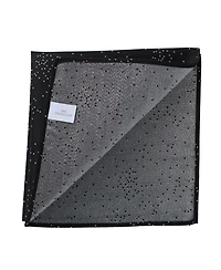 Trafalgar Men's Mystere Metallic Star Light 12 x Silk Pocket Square
