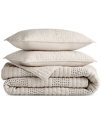 Oake Pick Stitch 3-Pc. Coverlet Set, Full/Queen, Exclusively for Macy's