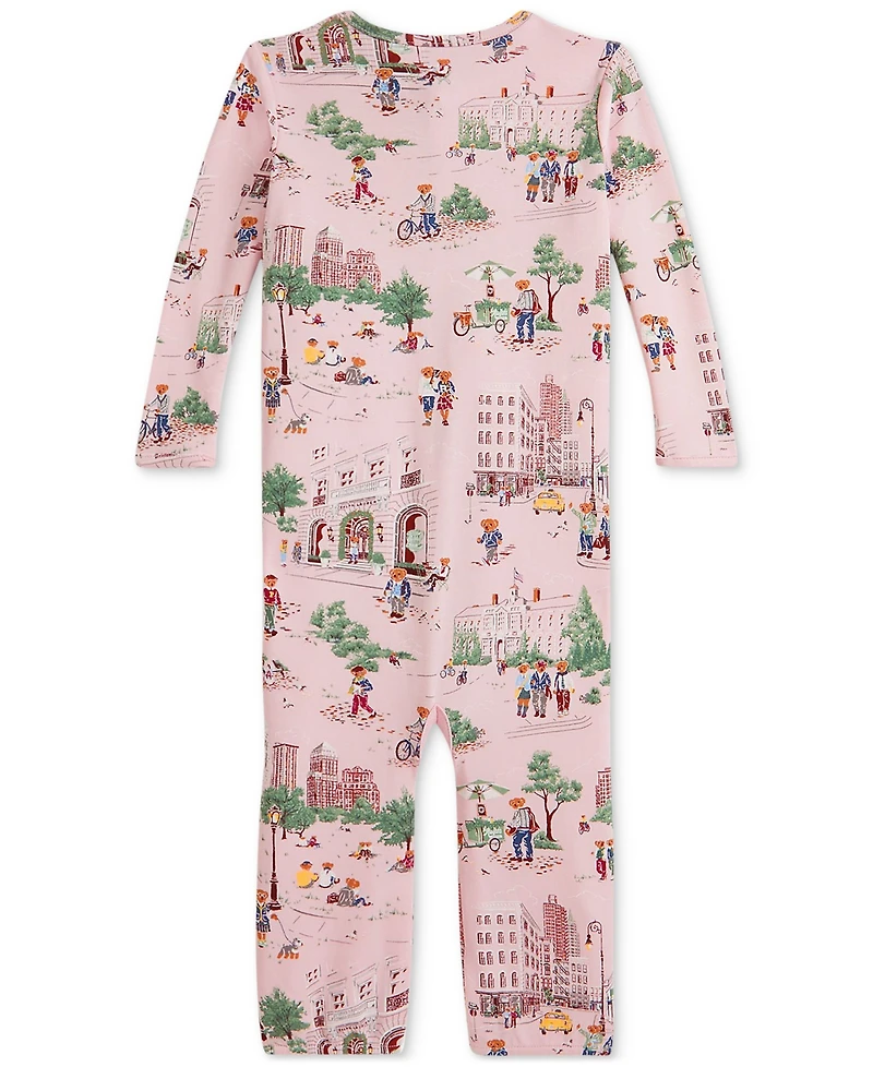 Polo Ralph Lauren Baby Girls Printed Coveralls