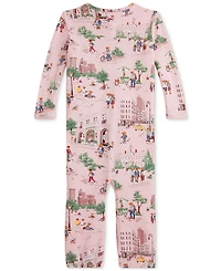 Polo Ralph Lauren Baby Girls Printed Coveralls