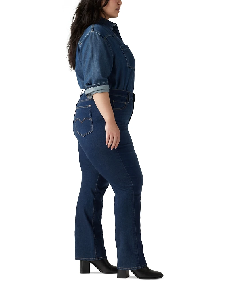 Levi's Plus Chelsea High-Rise Straight-Leg Jeans