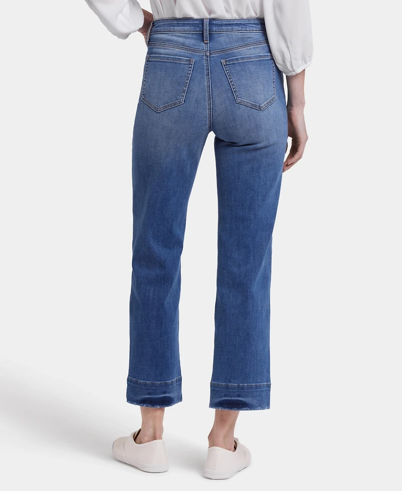 Nydj Women's Bailey Relaxed Straight Ankle Jeans