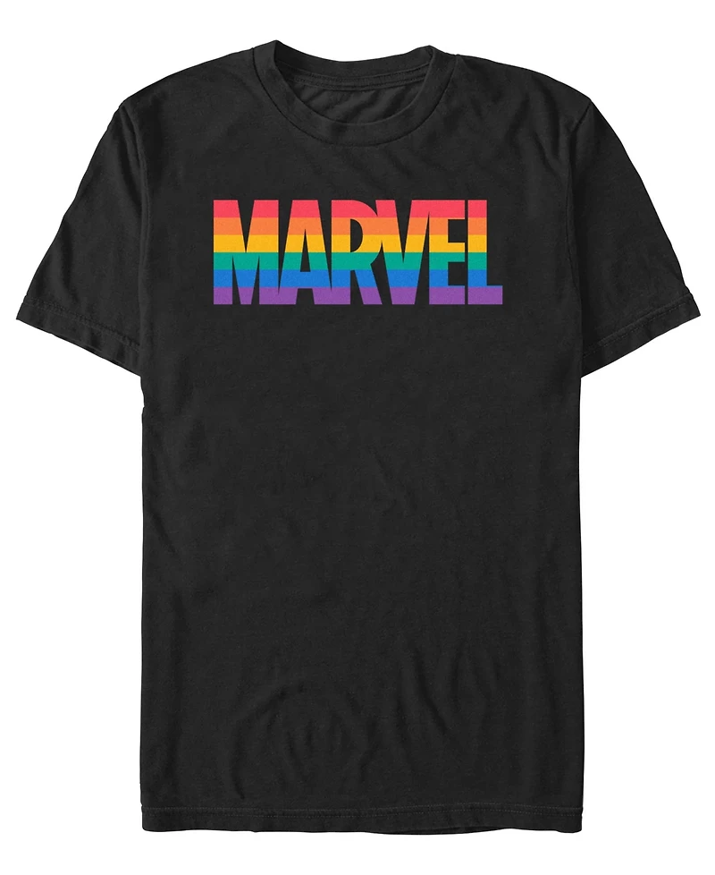 Fifth Sun Men's Marvel Pride Color Short Sleeve T-Shirt