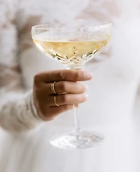 Waterford Lismore Essence Champagne Saucer 9.5oz, Set of 2