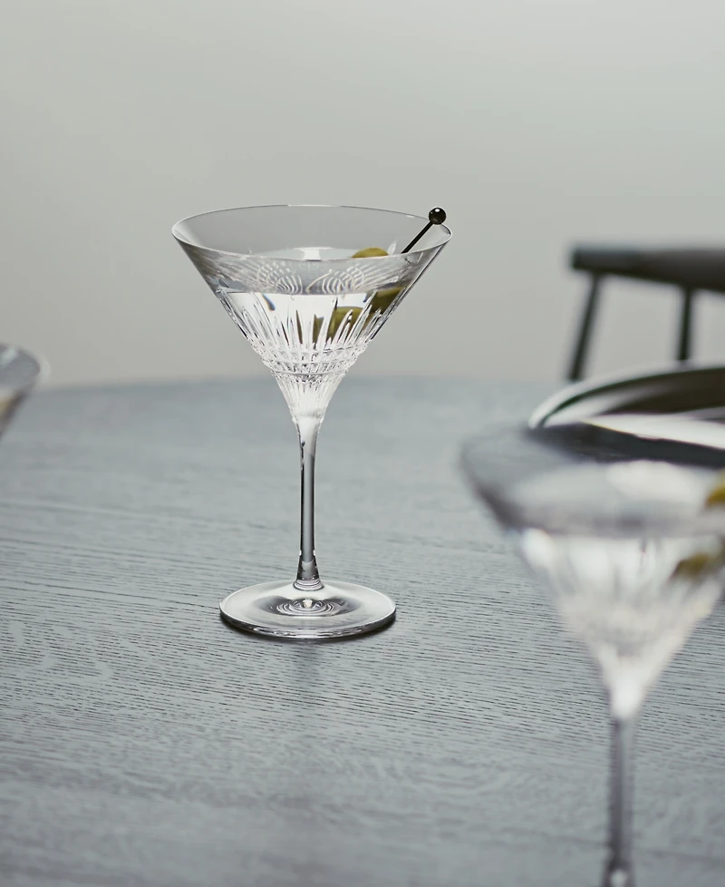 Waterford Lismore Diamond Martin Glasses, Set of 2