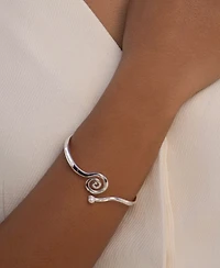Ettika Mini Aura Swirl Cuff Bracelet