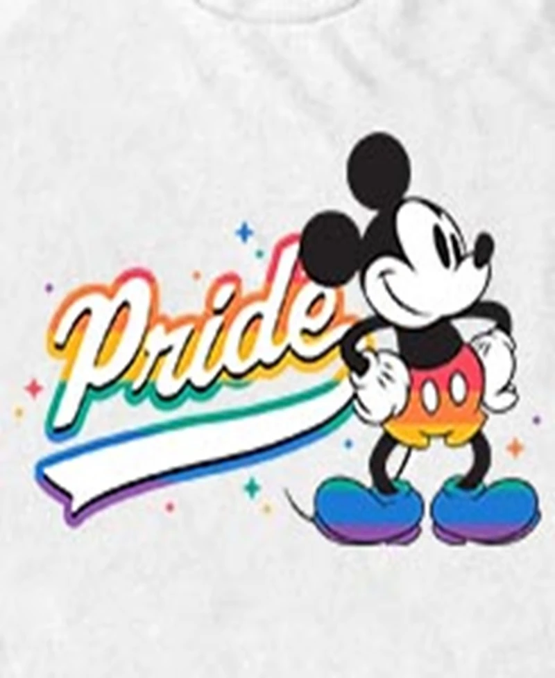 Fifth Sun Men's Pride Mickey Pose Short Sleeve T-Shirt