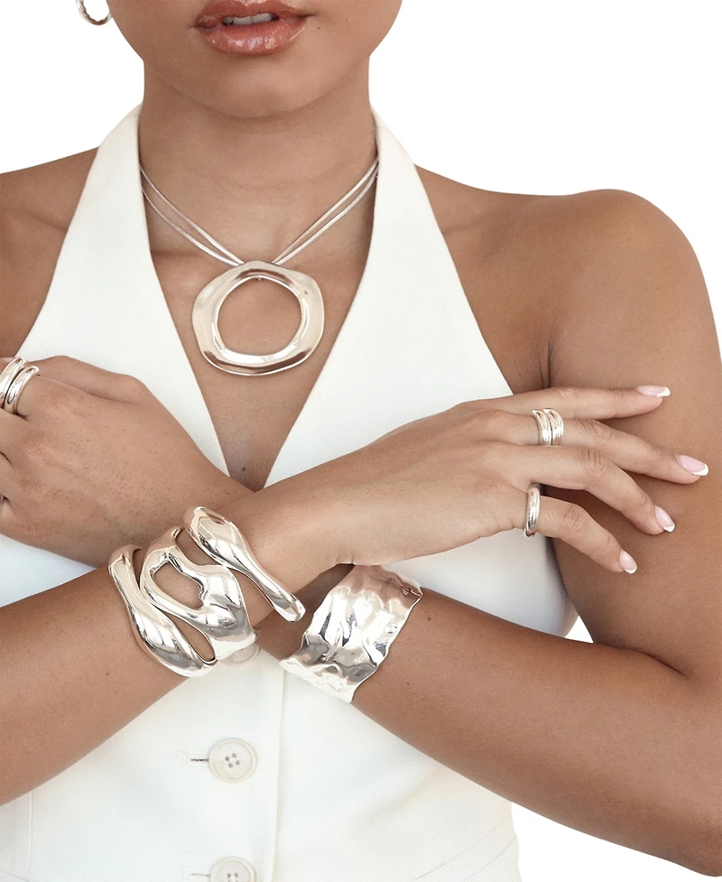 Ettika Liquid Love Cuff Bracelet