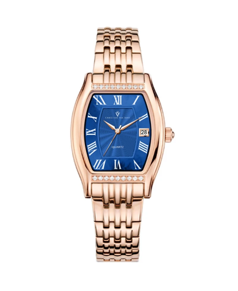 Christian Van Sant Women's Gemma Blue Dial Watch