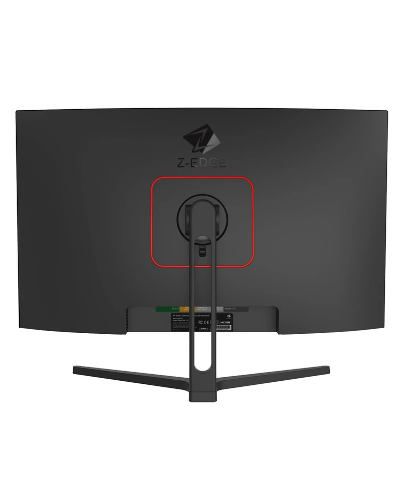 Z-edge 27 inch 1080P Full Hd 1920x1080 300Hz 1ms Curved Gaming Monitor, 16.7 Million Display Colors, FreeSync