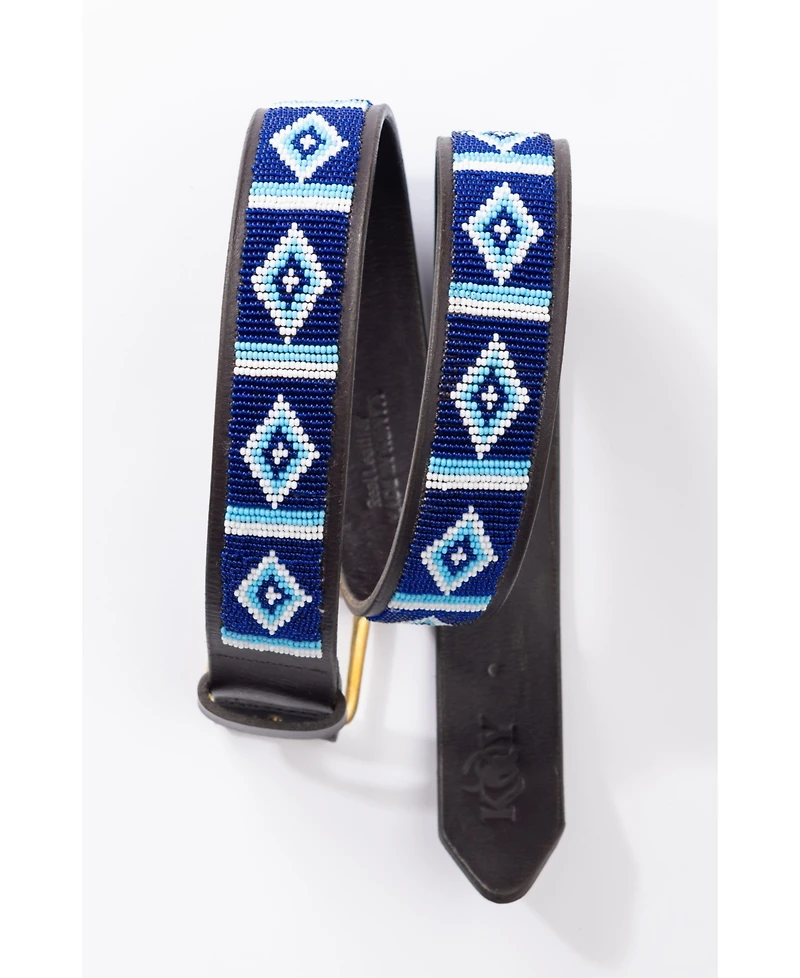 Koy Clothing Men's Maasai Beaded Belt