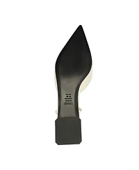 Schutz Women's Allure T-Strap Pointy Toe Flats