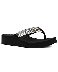 Sugar Women's Brad Embellished Wedge Sandals