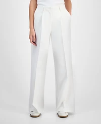 Boss Orange Women's High-Rise Wide-Leg Pants