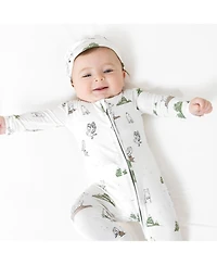 Bellabu Bear Unisex Baby Winter Forest Animals Convertible Footie