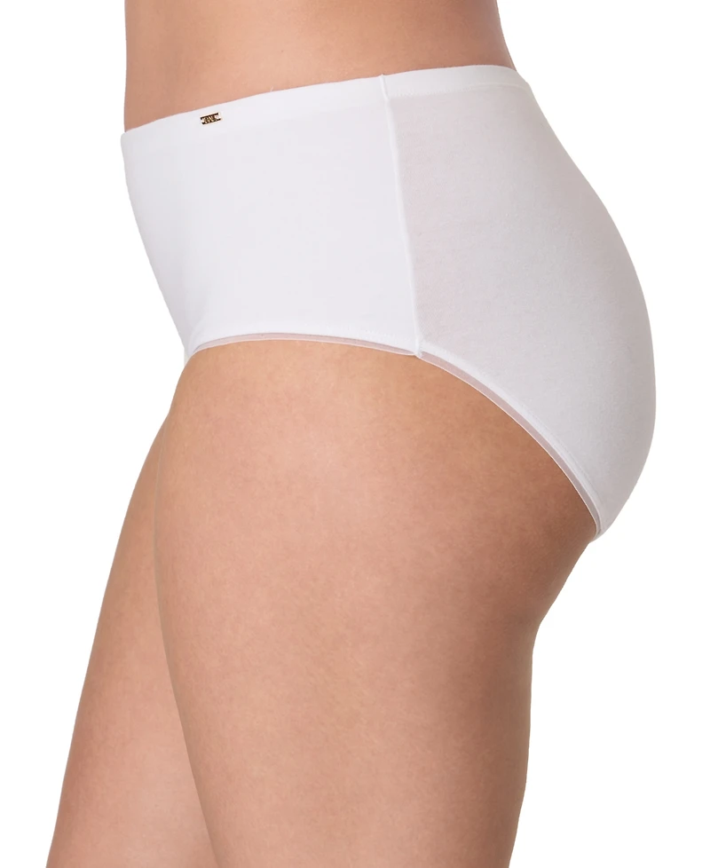 Bali Women's Lux Cotton Essentials Hipster Underwear Dflehp