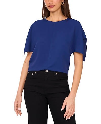 Vince Camuto Women's Front-Slit Dolman-Sleeve Blouse