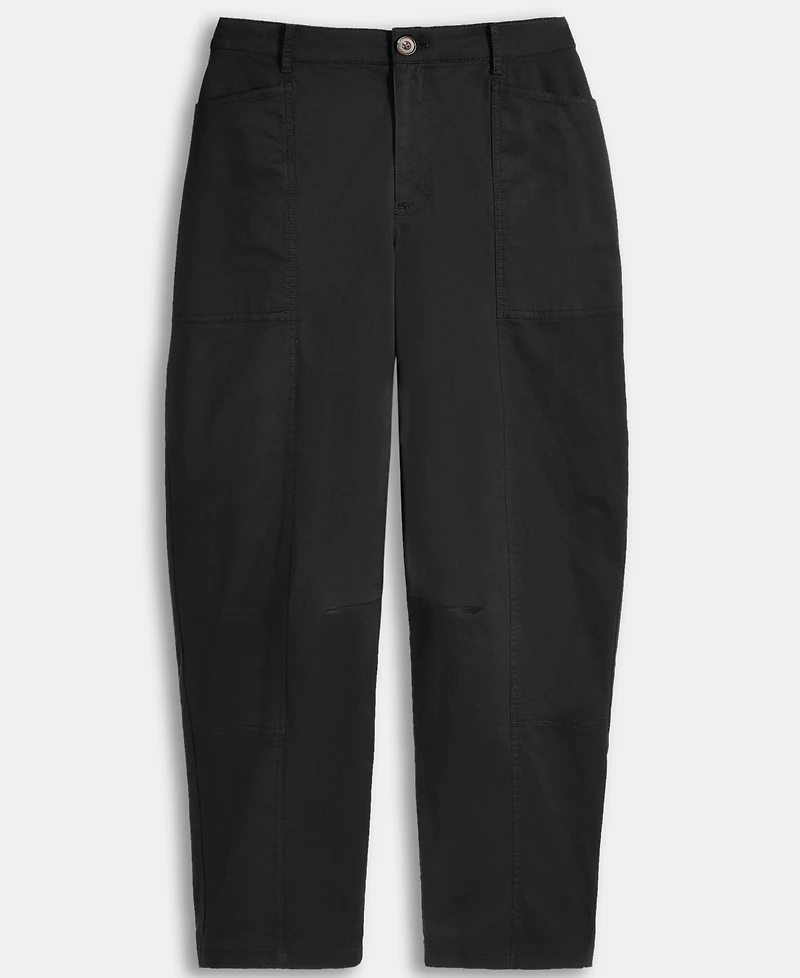 On 34th Women's High-Rise Utility Barrel-Leg Ankle Pants, Macy's Exclusive