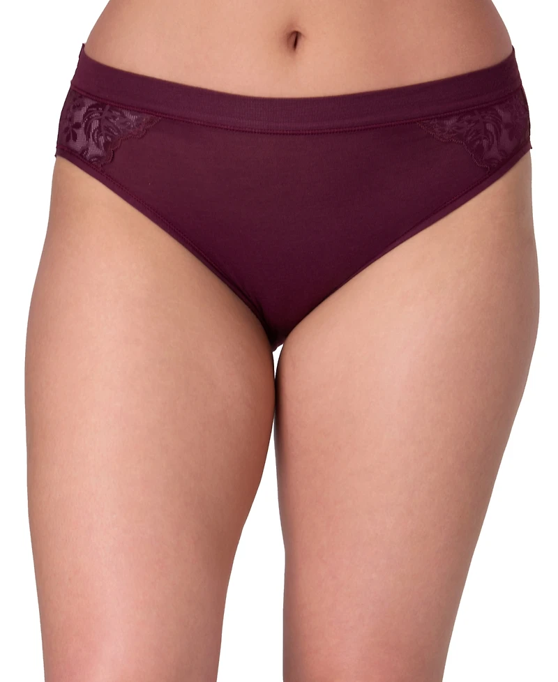 Bali Women's Breathe Lace High-Cut Underwear Dfcmhh