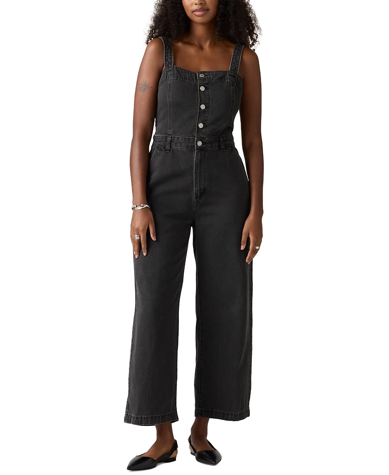 Levi's Women's Drea Cotton Denim Jumpsuit