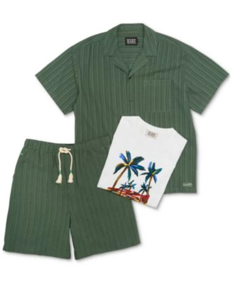 Scotch Soda Mens Shirt Shorts Graphic T Shirt