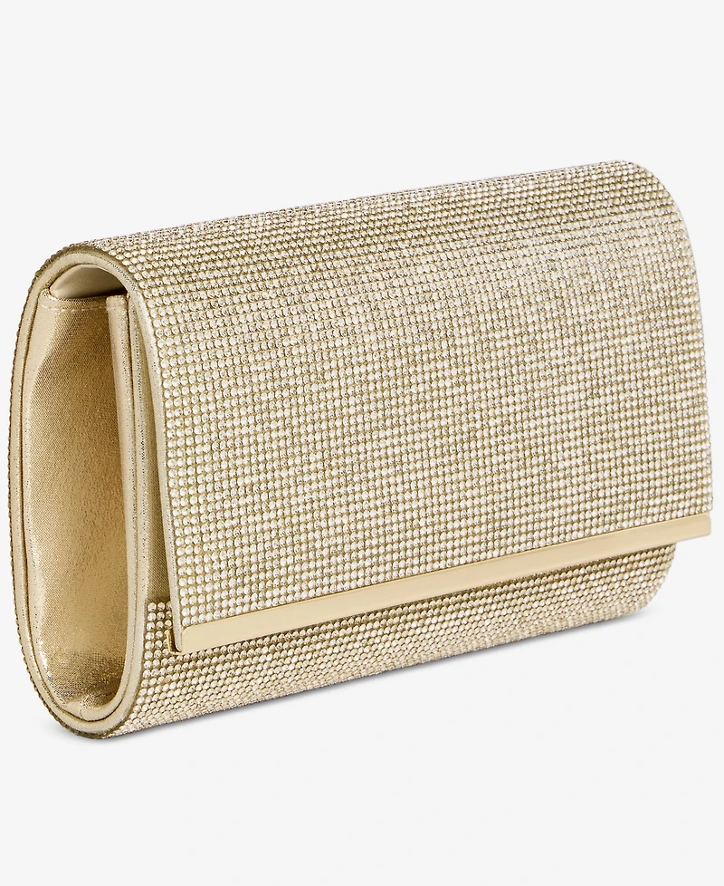 I.n.c. International Concepts Caitlin Satin and Crystal Clutch, Exclusively at Macy's