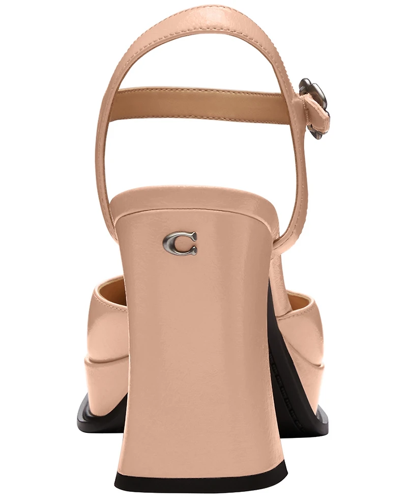 Coach Women's Sculpted-Heel Platform Pumps