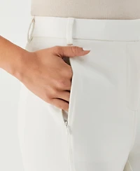 Ella Rafaella Petite Seamed Ankle Pants