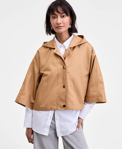 On 34th Women's Cropped Parka Jacket, Macy's Exclusive