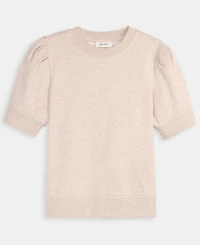 On 34th Women's Puff-Sleeve French Terry Sweatshirt, Macy's Exclusive