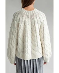 Sskein Women's Tomo Cable Handknit Sweater