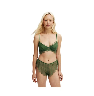 Cotton On Women's Eyelash Lace Underwire Bra