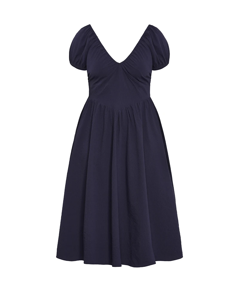 City Chic Plus Shelby Midi Dress