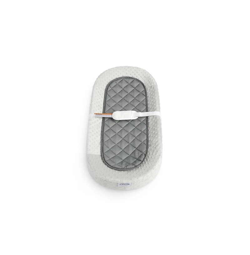 Graco Premium Oval Contoured Changing Pad with Bonus Cover and Water