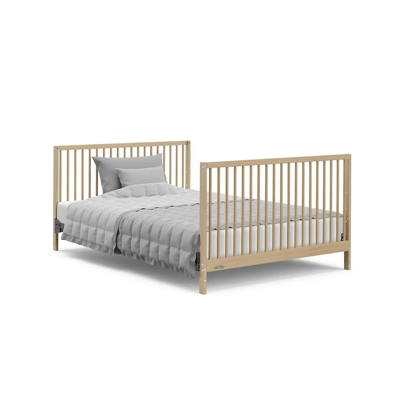 Graco Teddi 5-in-1 Convertible Crib with Drawer - Driftwood