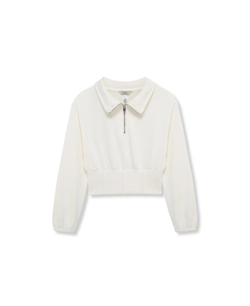 H by Habitual Big Girls Half Zip Sweatshirt