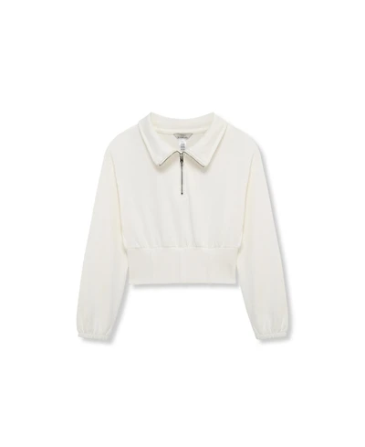 H by Habitual Big Girls Half Zip Sweatshirt