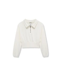 H by Habitual Big Girls Half Zip Sweatshirt