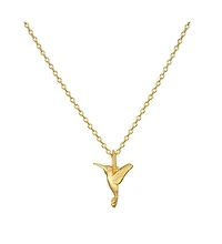 Satya Jewelry Loving Devotion Hummingbird Necklace