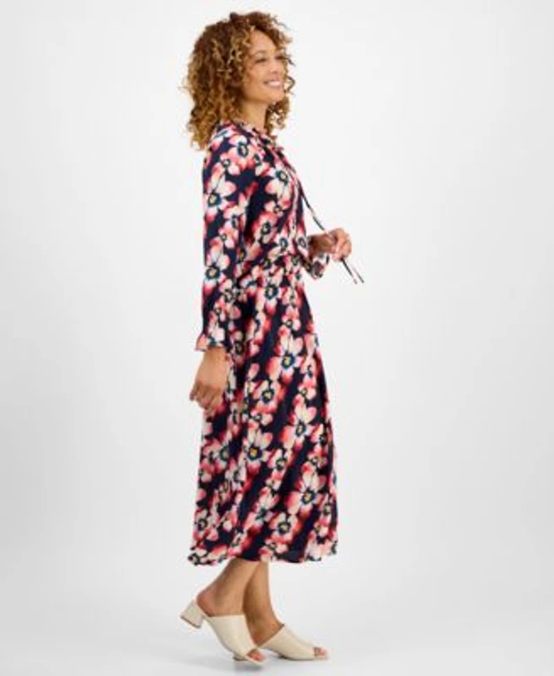 Jm Collection Womens Printed Blouse Pull On Skirt Exclusively At Macys