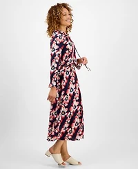 Jm Collection Womens Printed Blouse Pull On Skirt Exclusively At Macys